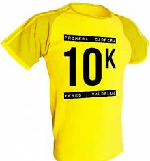 Camiseta tecnica 10K Yebes-Valdeluz