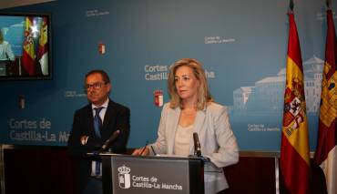 Merino y Martínez en rueda de prensa