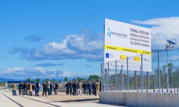 Foto: Port Tarragona. Port Tarragona intermodal tren