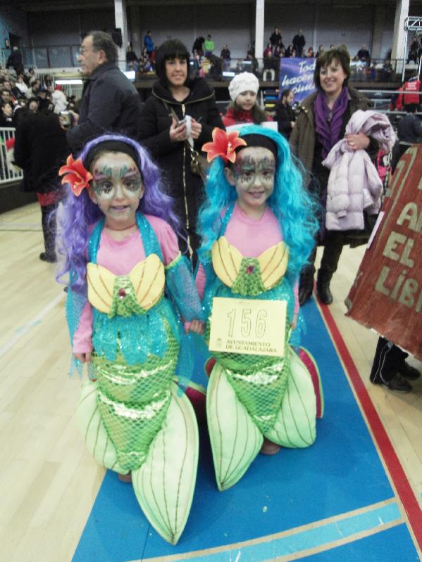 CARNAVAL parejas sin premio sirenita