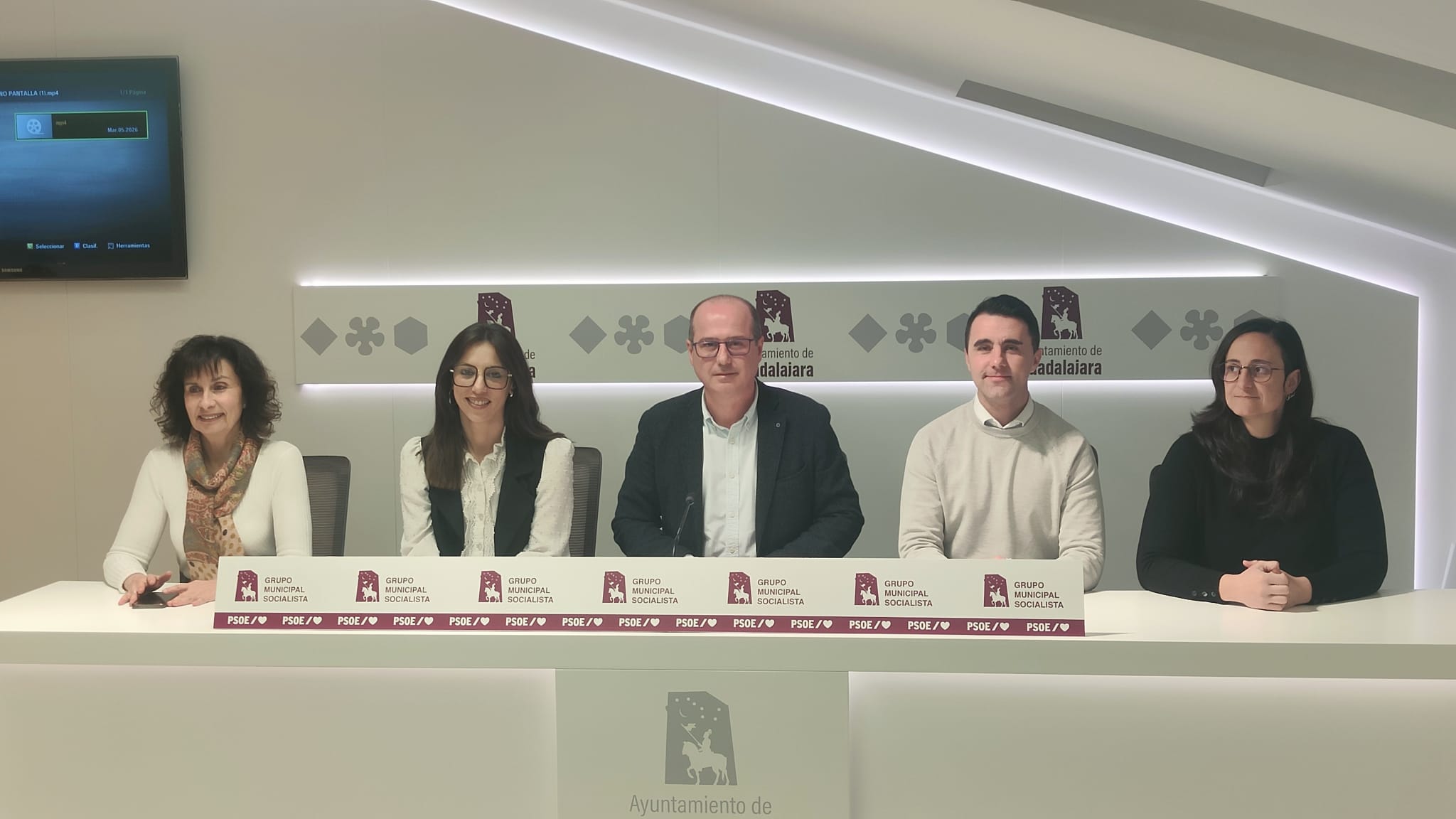 PSOE Guadalajara Grupo Municipal Rojo - Crispación pleno