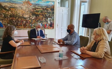 Firma convenio aljibe Valfermoso de Tajuña 1