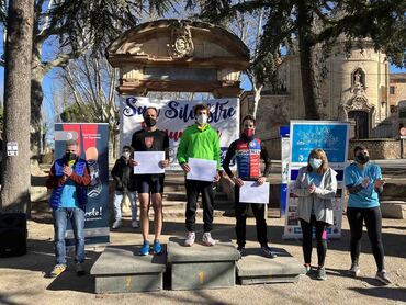 San Silvestre Sigüenza 2021 Podium absoluto masculino