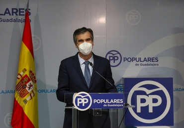 FOTO PP. Antonio Román en un momento de la rueda de prensa 1