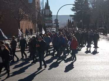 Manifestación comerciantes Azuqueca