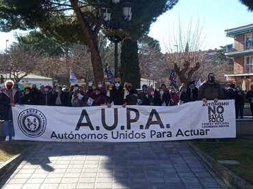 Manifestación comerciantes Azuqueca 2