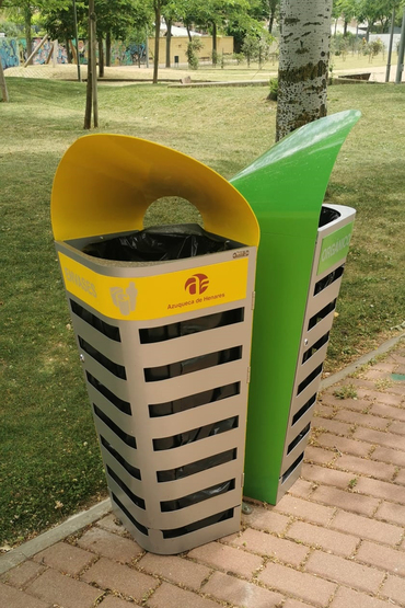 papeleras separacion residuos