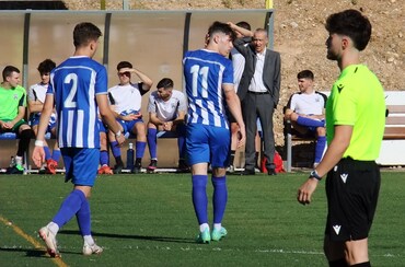 El Hogar Alcarreño recibe al penúltimo en Fuente de la Niña. Foto Luis Blasco 1