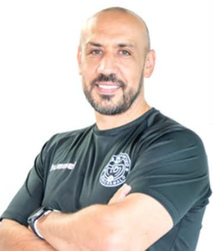 Javi Meléndez, entrenador del Marchamalo/ Foto .CC. Marchamalo