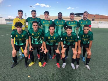 Equipo del Azuqueca B que ha mostrado una notable mejoría