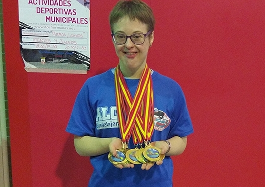 Marta Martínez medalla de bronce al Mérito Deportivo 1