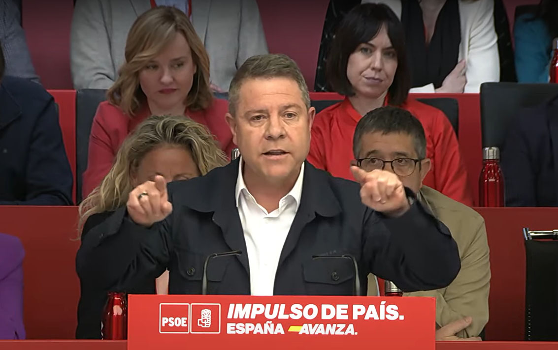 Page Comité Federal PSOE - Sánchez