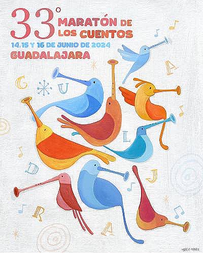 Maratón de los Cuentos 2024 cartel