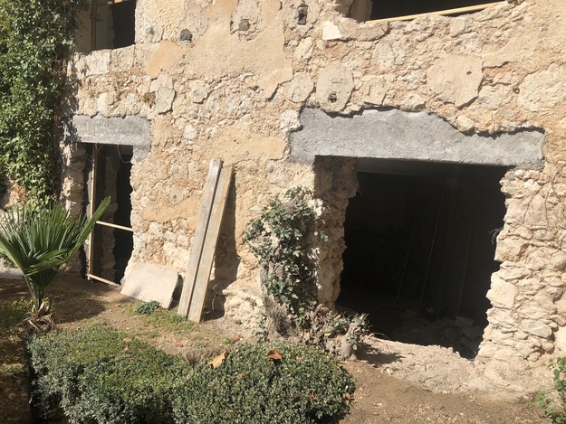 Real Fábrica de Paños Brihuega Hotel Balneario Abertura huecos