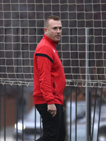 Alberto Mendoza entrenador del C.D. Guadalajara Fem. juega su último partido del equipo en La Solana 1
