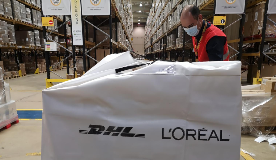 dhl loreal quer prensa dhl