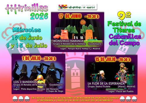 programa titirinillas 2026