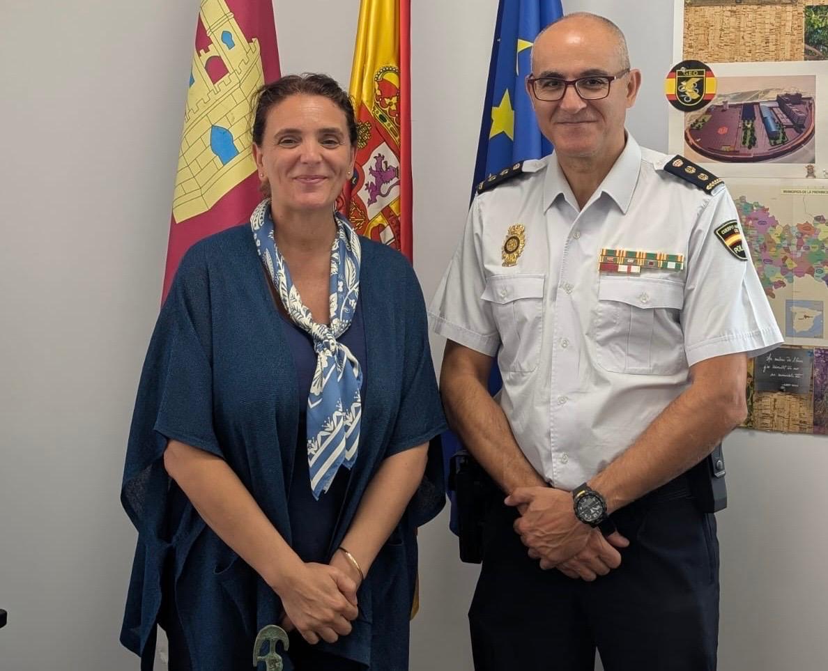 Policía Nacional Comisario Javier Mayordomo