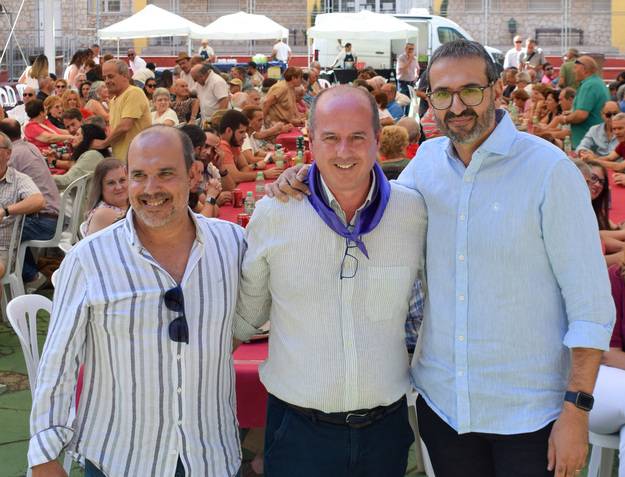 PSOE comida de ferias Bellido - Rojo - Sergio