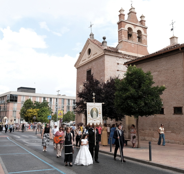La custodia del Corpus Christi procesiona en la capital ...