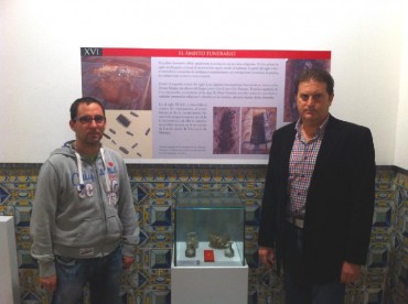 alcalde y concejal de yunquera expo romanizacion
