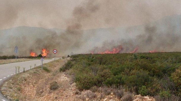 Bustares-incendio