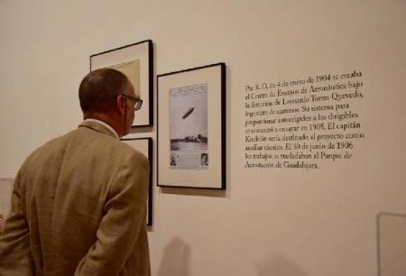 Noticia del primer vuelo del dirigible Torres Quevedo