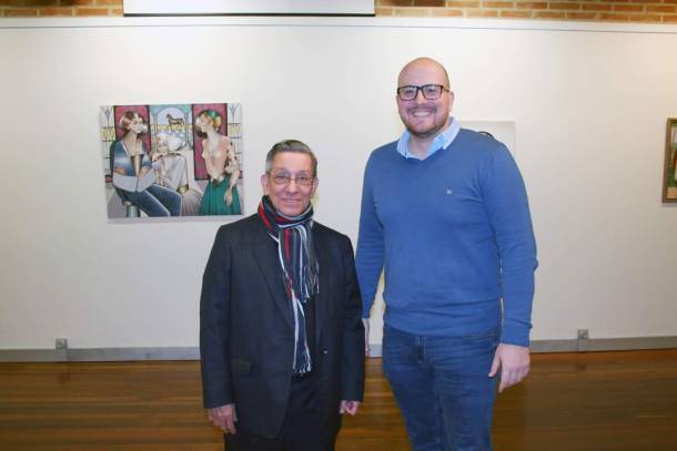 Inaugurada la exposición de Jairo Camacho