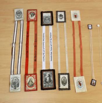 Exposición escapularios marzo 2018 1