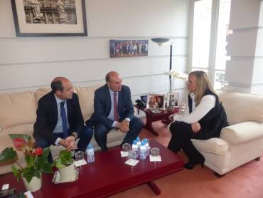 Foto Diputacion - Reunion consejera Madrid