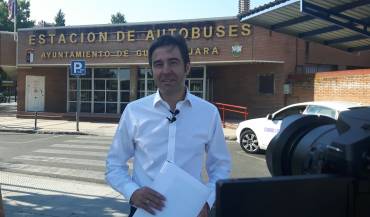 Lorenzo Robisco junto a la Estación de Autobuses de Guadalajara02