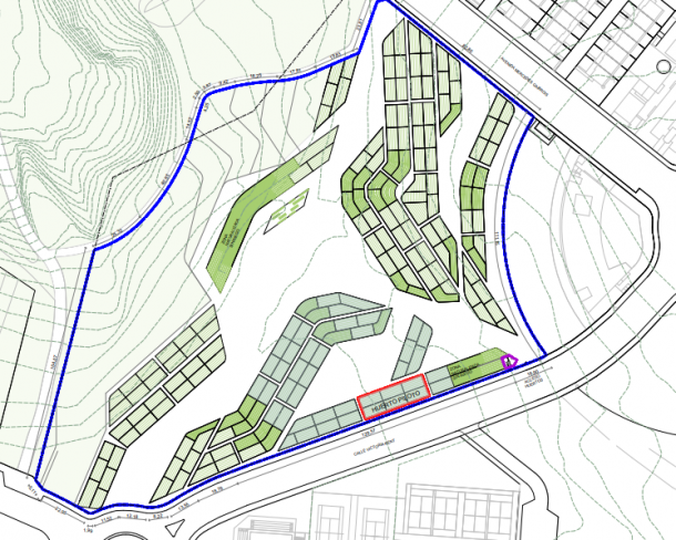distribucción de huertos