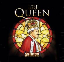 banner we love queen