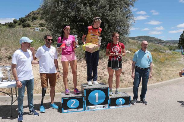 Podium chicas olimpico