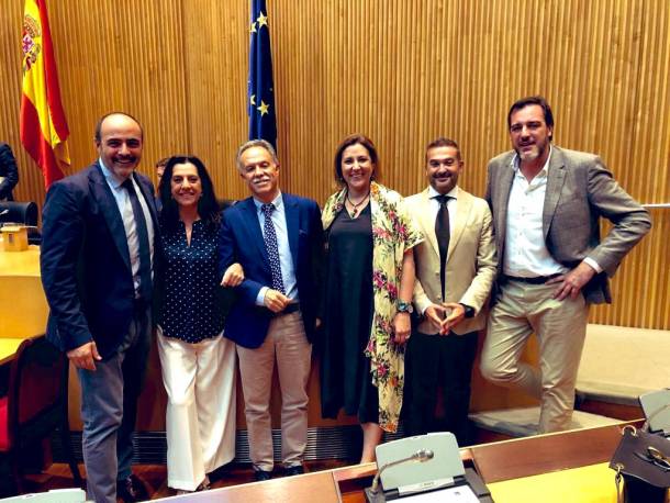 20190731 Fransico Fernández Bravo con compañeros de la Comisión