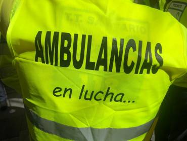 ambulancias huelga