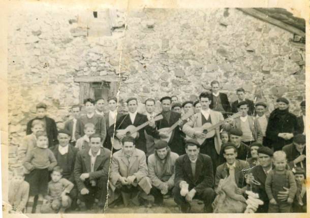 PALANCARES. Ronda de la Fiesta.1952