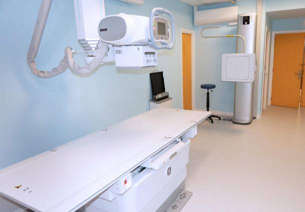 hospital sala radiografia