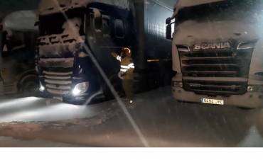 camiones filomena nevada 2021