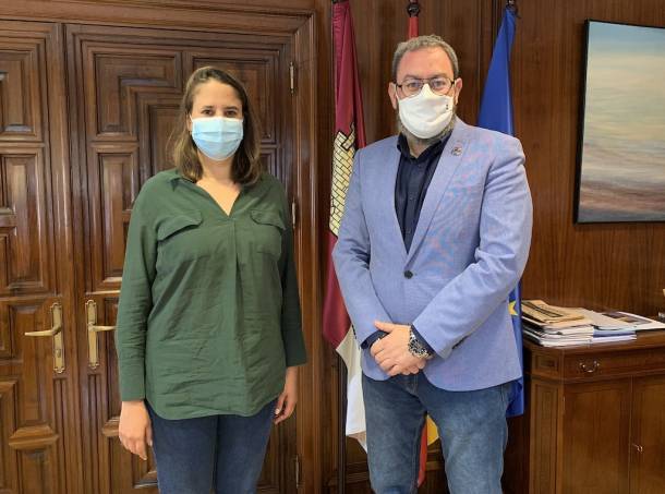 Elena Caneque delegada Igualdad Eusebio Robles