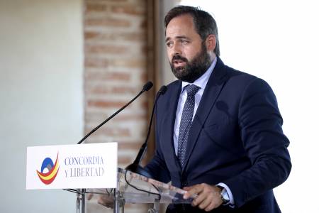 Núñez en las Jornadas Reto demográfico y despoblación rural en Toledo.1