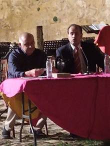 Conferenciante y Rafael Gonzalel Aleman