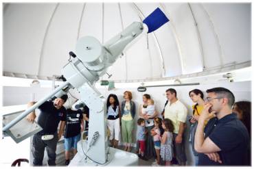 AstroYebes telescopio solar