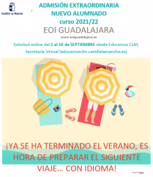 Escuela Oficial de Idiomas cartel