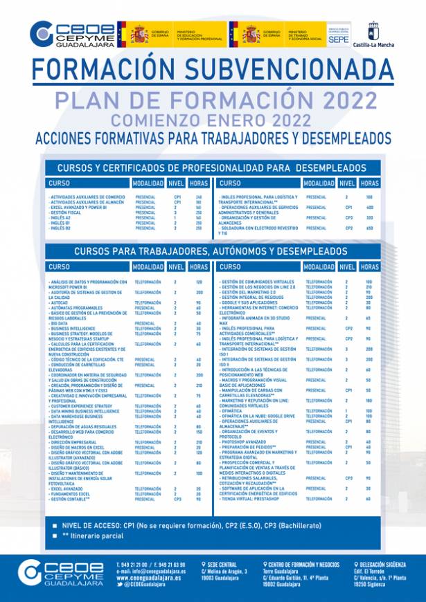 Publicidad plan de formación 2022 3