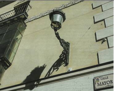 farolas fernandinas amigos ciudad de Guadalajara