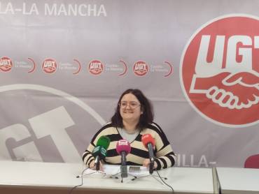 foto rueda de prensa de UGT FeSMC Guadalajara