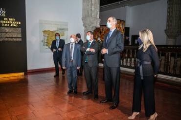 Rey Felipe VI inauguración exposición Alfonso X 3