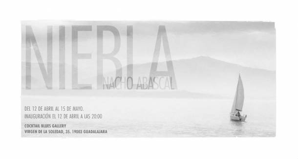 Cartel Exposicion NIEBLA Nacho Abascal