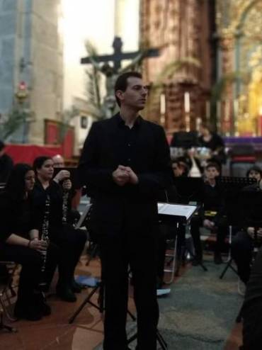 Director banda de Brihuega Diego Garrido Prieto